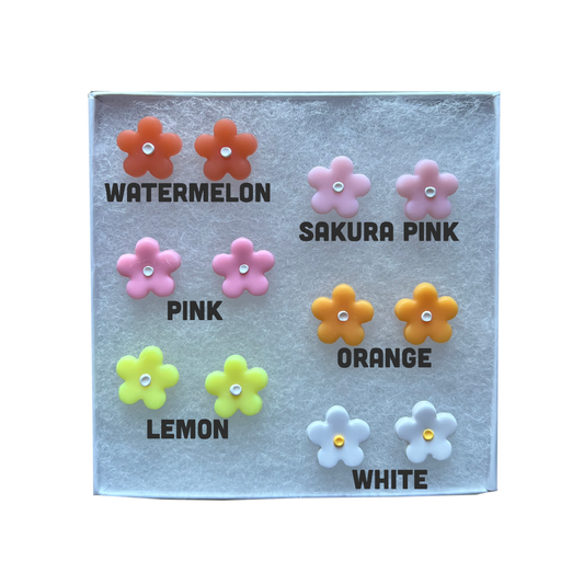 Candy Flower Studs