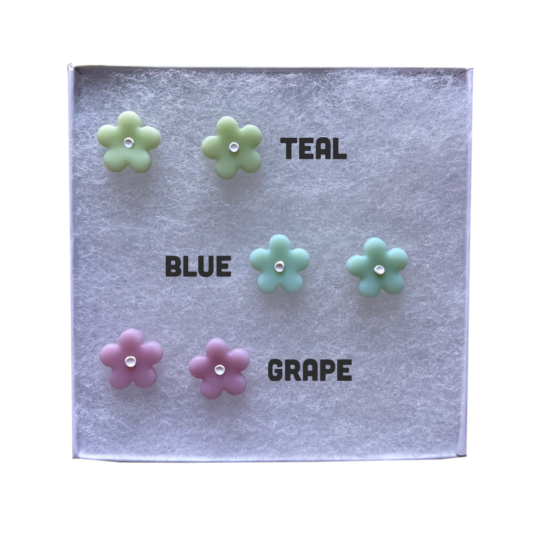 Candy Flower Studs