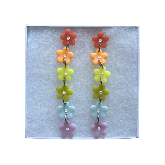 Rainbow Candy Flower Chain